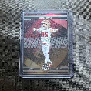 San Francisco 49ers TE George Kittle Touchdown Masters Trading Card